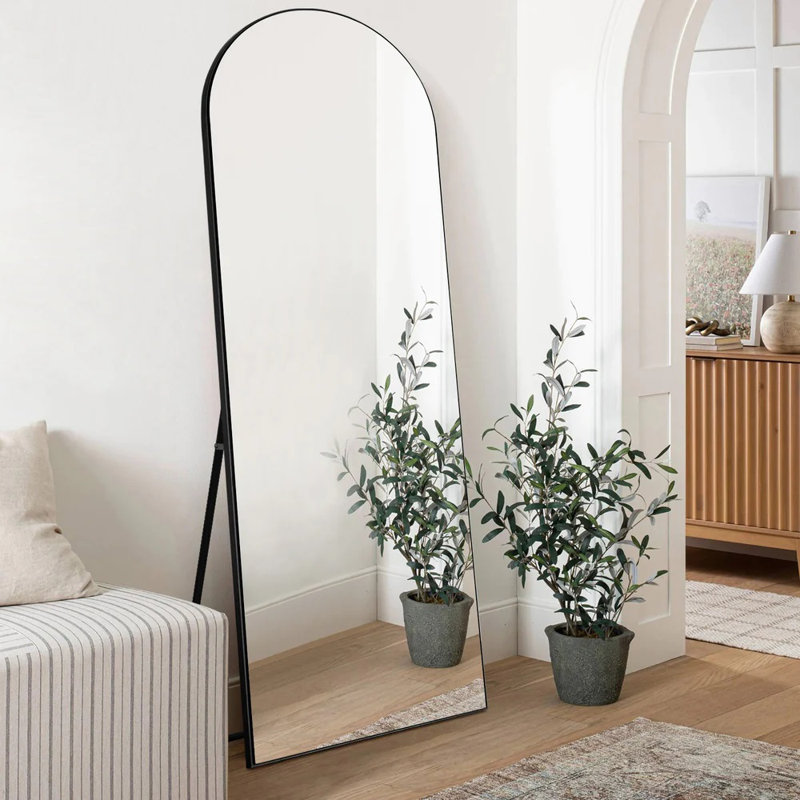Mercury Row® Greta Sleek ArchedTop Wall Mirror & Reviews Wayfair Canada